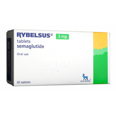 RYBELSUS 3 MG ( SEMAGLUTIDE ) 30 ORAL USE TABLETS